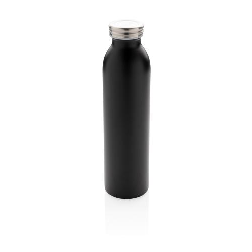 Герметичная вакуумная бутылка Copper, 600 мл - черный;