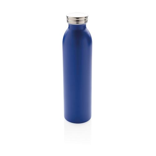 Герметичная вакуумная бутылка Copper, 600 мл - синий;