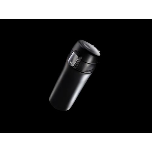 Термокружка Easy Lock из переработанной нержавеющей стали RCS; - купить подарки с логотипом в Воронеже