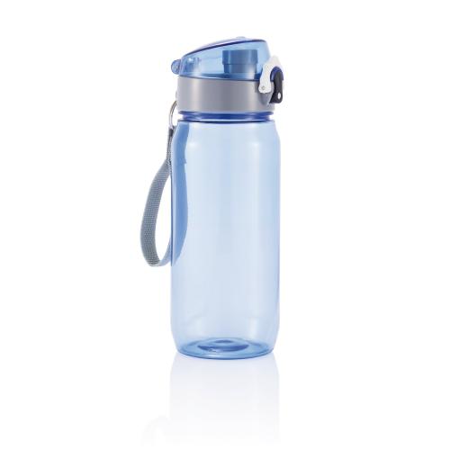 Бутылка для воды Tritan, 600 мл - синий; серый