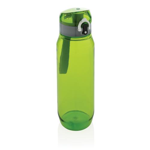 Бутылка для воды Tritan XL, 800 мл - зеленый; серый