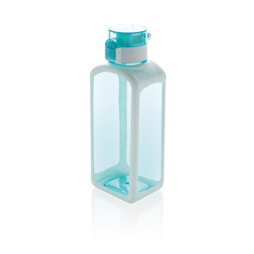 Квадратная вакуумная бутылка для воды - бирюзовый;