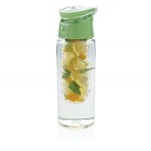 Бутылка для воды Lockable, 700 мл - зеленый;