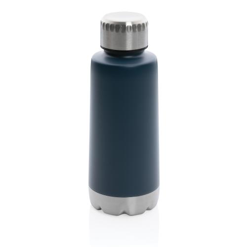 Герметичная вакуумная бутылка Trend, 350 мл - синий;