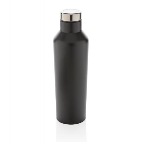 Вакуумная бутылка для воды Modern из нержавеющей стали, 500 мл - черный;
