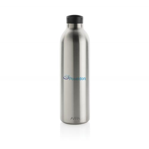 Термобутылка Avira Avior из переработанной нержавеющей стали RCS; - купить именные сувениры в Воронеже