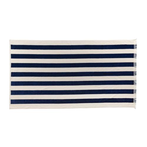 Пляжное полотенце Ukiyo Yukari XL из переработанного хлопка AWARE™; - купить подарки с логотипом в Воронеже