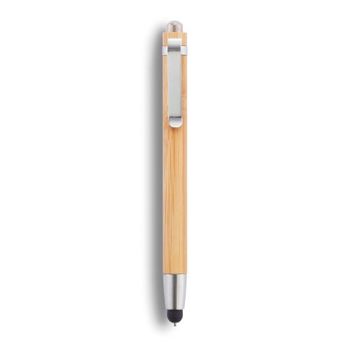 Ручка-стилус из бамбука; - купить подарки с логотипом в Воронеже