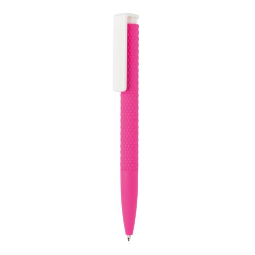 Ручка X7 Smooth Touch - розовый; белый