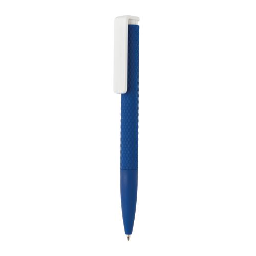Ручка X7 Smooth Touch - темно-синий; белый