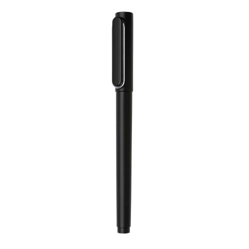 Ручка X6 с колпачком и чернилами Ultra Glide - черный;