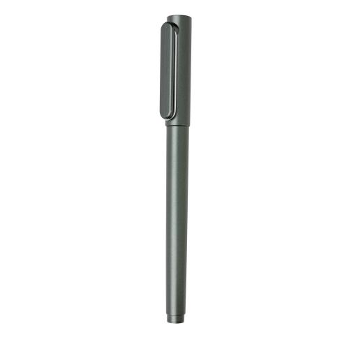 Ручка X6 с колпачком и чернилами Ultra Glide - темно-серый;