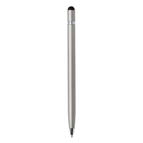 Металлическая ручка Simplistic - серебряный;