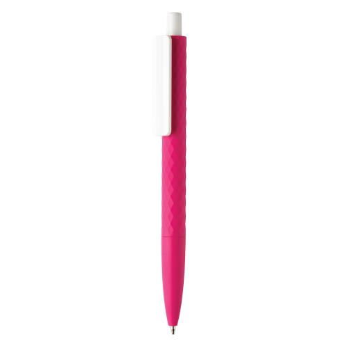 Ручка X3 Smooth Touch, розовый - розовый; белый
