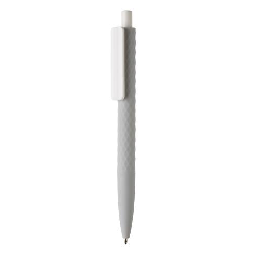 Ручка X3 Smooth Touch, серый - серый; белый