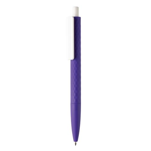 Ручка X3 Smooth Touch - фиолетовый; белый