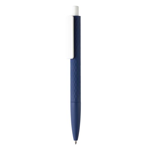Ручка X3 Smooth Touch, темно-синий - темно-синий; белый