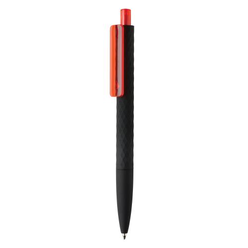 Черная ручка X3 Smooth Touch - красный; черный