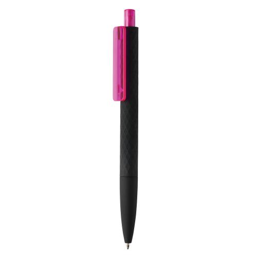 Черная ручка X3 Smooth Touch, розовый - розовый; черный