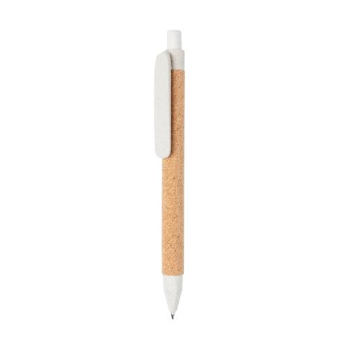 Эко-ручка Write, белый - белый;