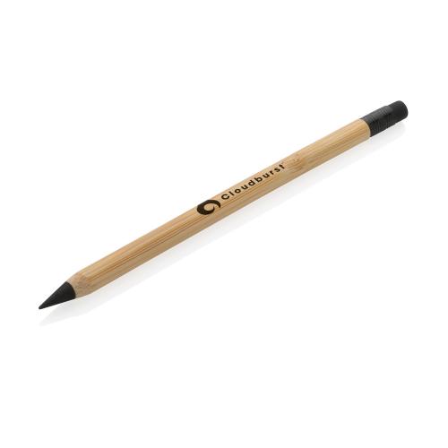 Вечный карандаш из бамбука FSC® с ластиком; - купить необычные сувениры в Воронеже