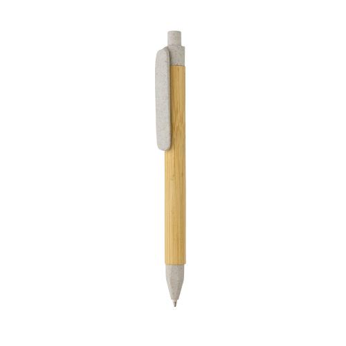 Ручка с корпусом из переработанной бумаги FSC® - кремовый;