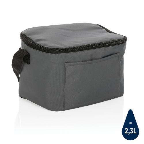 Легкая сумка-холодильник Impact из RPET AWARE™ - темно-серый;