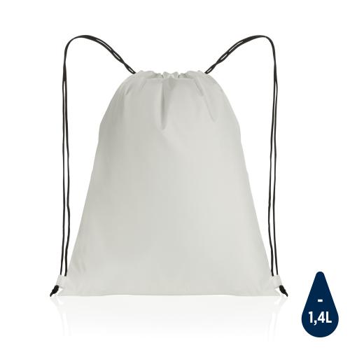 Плотный рюкзак на шнурке Impact из RPET AWARE™ - белый;