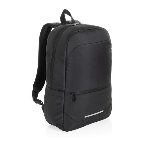 Рюкзак для ноутбука CityPack из rPET AWARE™, 15.6" - черный;