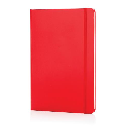 Блокнот для записей Basic в твердой обложке, А5 - красный;