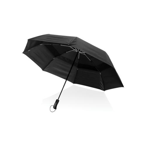 Компактный зонт-антишторм Tornado от Swiss Peak из rPET Aware™; - купить бизнесс-сувениры в Воронеже