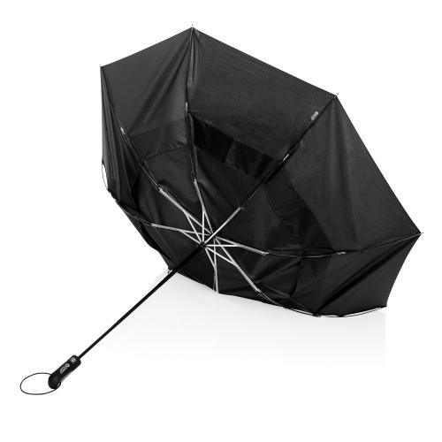 Компактный зонт-антишторм Tornado от Swiss Peak из rPET Aware™; - купить необычные сувениры в Воронеже