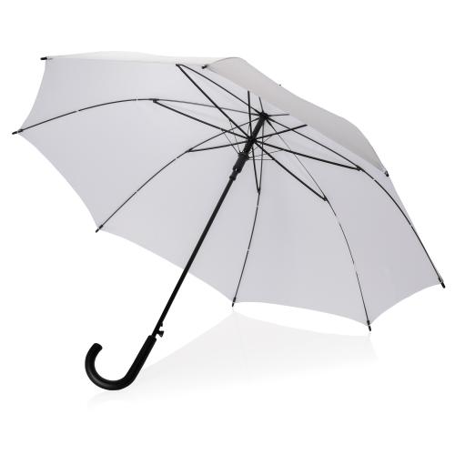 Автоматический зонт-трость, 23", белый - белый