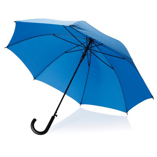 Зонт-трость полуавтомат, d115 см - синий;