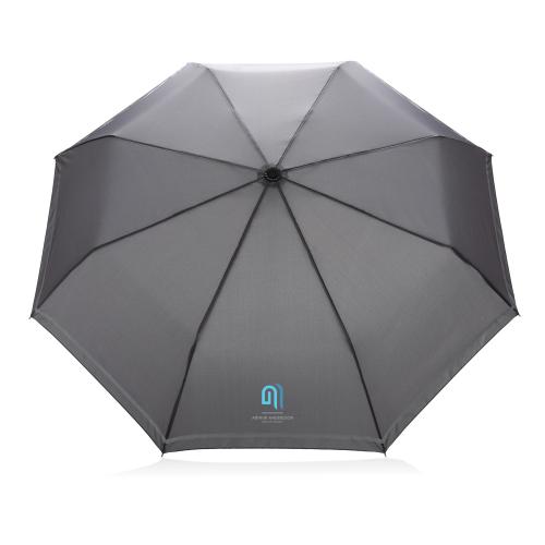 Компактный зонт Impact из RPET AWARE™ со светоотражающей полосой; - купить необычные сувениры в Воронеже