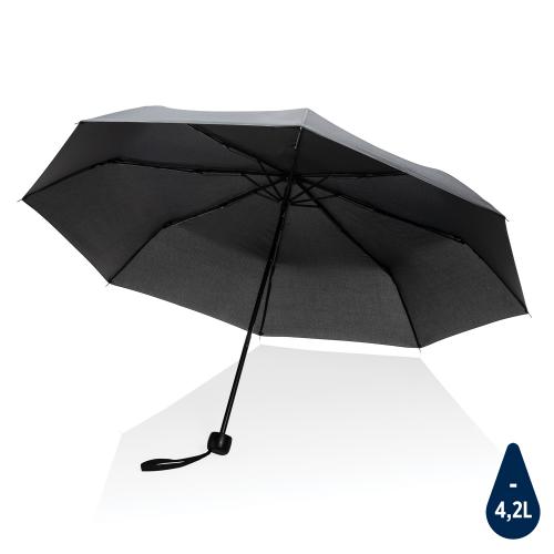 Компактный зонт Impact из RPET AWARE™, d95 см - черный;