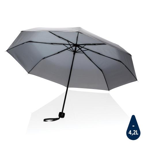 Компактный зонт Impact из RPET AWARE™, d95 см - темно-серый;