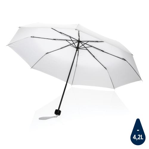 Компактный зонт Impact из RPET AWARE™, d95 см - белый;
