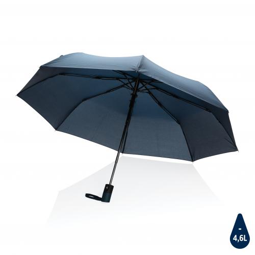 Зонт с автоматическим открыванием Impact из RPET AWARE™ 190T, d97 см - темно-синий;