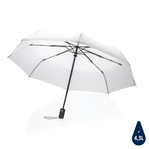 Плотный зонт-автомат Impact из RPET AWARE™, d94 см - белый;