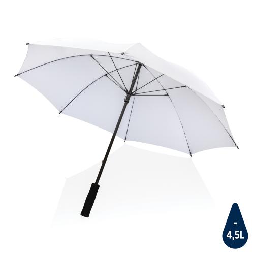 Зонт-антишторм Impact из RPET AWARE™, d103 см - белый;