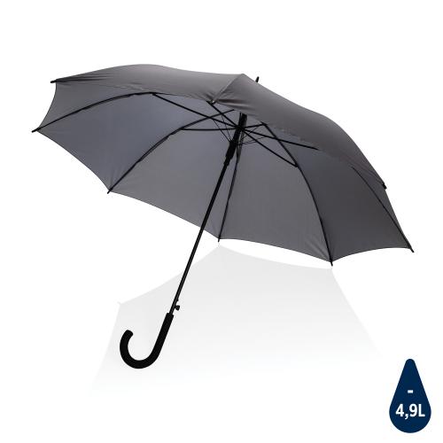 Автоматический зонт-трость Impact из RPET AWARE™, d103 см - темно-серый;