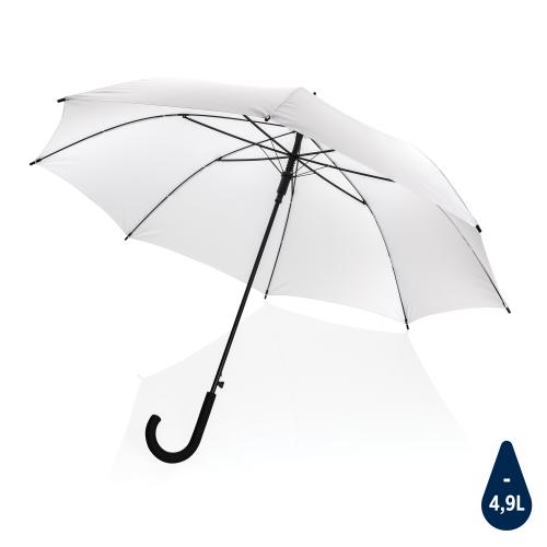 Автоматический зонт-трость Impact из RPET AWARE™, d103 см - белый;