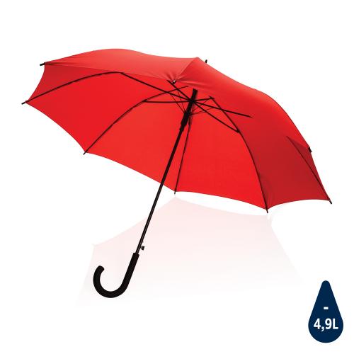 Автоматический зонт-трость Impact из RPET AWARE™, d103 см - красный;